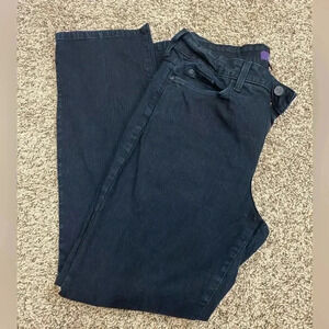 NYDJ BLACK JEANS WITH STRETCH. 12P